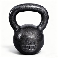 Bodyworx 7K266120 Solid Cast Iron Kettlebells (20KG) Bodyworx 7K266120 Solid Cast Iron Kettlebells (20KG)